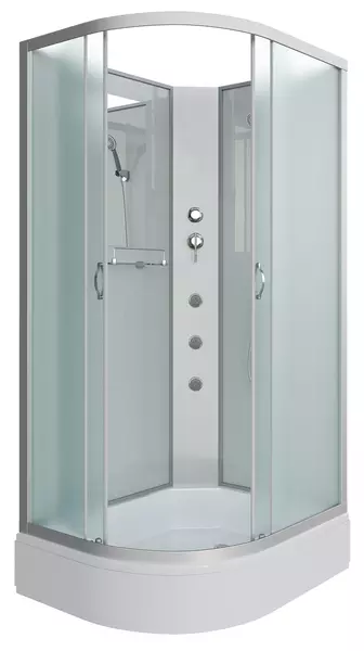 Душевая кабина «Niagara» NG-33294-14RBKG 120/90 средний поддон матовая/серебро без крыши с гидромассажем правая
Душевая кабина «Niagara» NG-33294-14RBKG 120/90 средний поддон матовая/серебро без крыши с гидромассажем правая