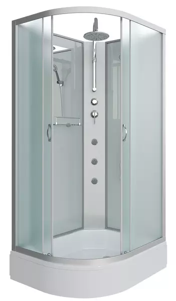 Душевая кабина «Niagara» NG-33294-14RBKTG 120/90 средний поддон матовая/серебро без крыши с гидромассажем правая
Душевая кабина «Niagara» NG-33294-14RBKTG 120/90 средний поддон матовая/серебро без крыши с гидромассажем правая