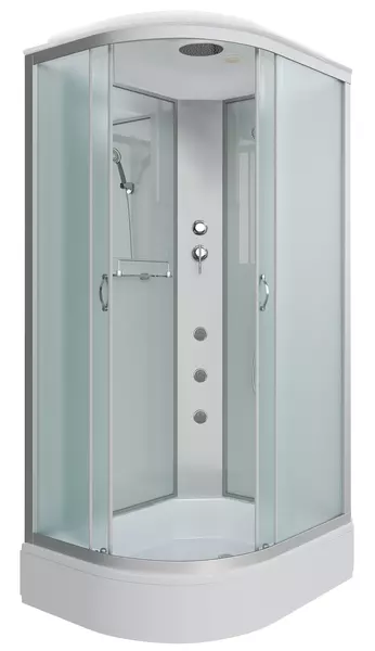 Душевая кабина «Niagara» NG-33294-14RG 120/90 средний поддон матовая/серебро с гидромассажем правая
Душевая кабина «Niagara» NG-33294-14RG 120/90 средний поддон матовая/серебро с гидромассажем правая