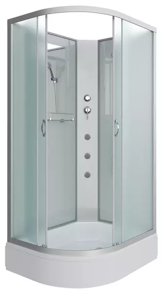Душевая кабина «Niagara» NG-33394-14RBKG 130/90 средний поддон матовая/серебро без крыши с гидромассажем правая
Душевая кабина «Niagara» NG-33394-14RBKG 130/90 средний поддон матовая/серебро без крыши с гидромассажем правая