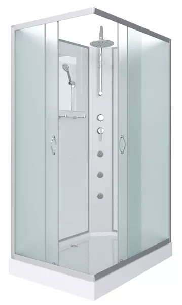 Душевая кабина «Niagara» NG-43285-14QBKTG 120/80 низкий поддон матовая/серебро без крыши с гидромассажем универсальная
Душевая кабина «Niagara» NG-43285-14QBKTG 120/80 низкий поддон матовая/серебро без крыши с гидромассажем универсальная