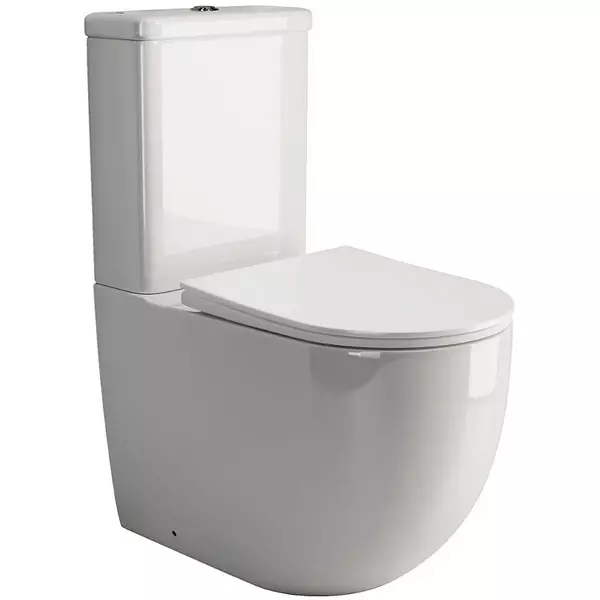 Унитаз компакт безободковый «Ceramica Nova» Mia CN1801-B/CN1801-T белый с сиденьем дюропласт с микролифтом белое
Унитаз компакт безободковый «Ceramica Nova» Mia CN1801-B/CN1801-T белый с сиденьем дюропласт с микролифтом белое