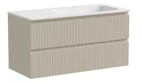 Тумба с раковиной «Sancos» Snob T 100 (Element 101/46) подвесная Beige Soft правая
Тумба с раковиной «Sancos» Snob T 100 (Element 101/46) подвесная Beige Soft правая