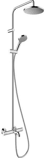Душевая система «Hansgrohe» Vernis Blend Showerpipe 200 1jet 26274000 с термостатом хром
Душевая система «Hansgrohe» Vernis Blend Showerpipe 200 1jet 26274000 с термостатом хром