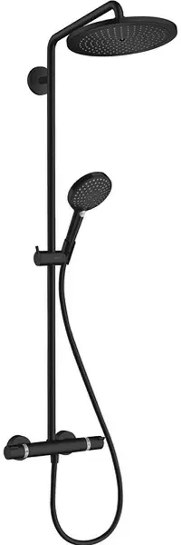Душевая система «Hansgrohe» Croma Select S Showerpipe 280 1jet 26890670 с термостатом чёрная матовая
Душевая система «Hansgrohe» Croma Select S Showerpipe 280 1jet 26890670 с термостатом чёрная матовая