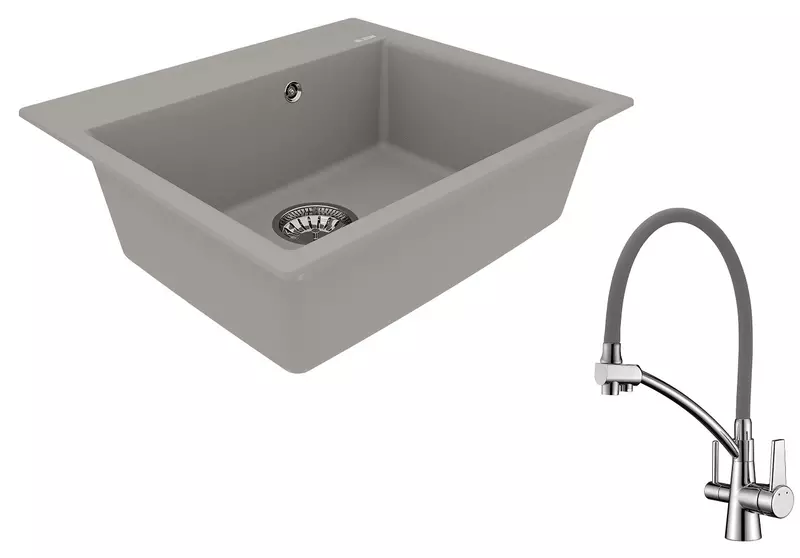 Мойка для кухни «Lemark» Hanka 570 и смеситель 9910015-LM3071C-Gray искусственный камень серый
Мойка для кухни «Lemark» Hanka 570 и смеситель 9910015-LM3071C-Gray искусственный камень серый
