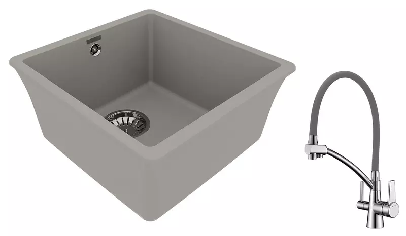 Мойка для кухни «Lemark» Sinara 400-U и смеситель 9910063-LM3071C-Gray искусственный камень серый
Мойка для кухни «Lemark» Sinara 400-U и смеситель 9910063-LM3071C-Gray искусственный камень серый