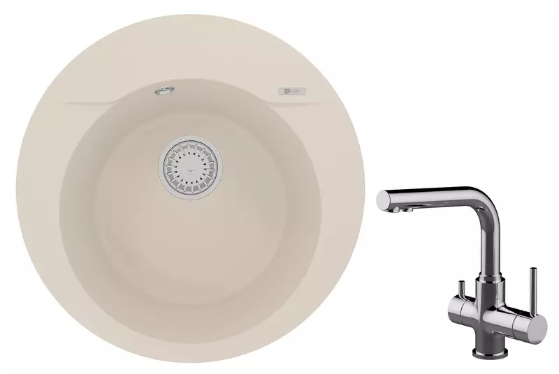 Мойка для кухни «Lemark» Sula 500 и смеситель 9910006-LM3061C искусственный камень шампань/хром
Мойка для кухни «Lemark» Sula 500 и смеситель 9910006-LM3061C искусственный камень шампань/хром