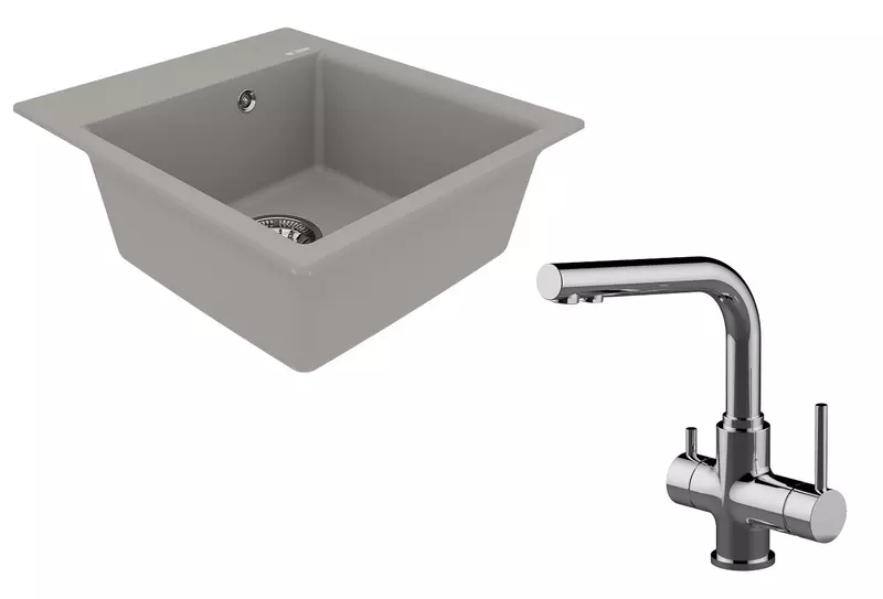 Мойка для кухни «Lemark» Hanka 450 и смеситель 9910009-LM3061C искусственный камень серый/хром
Мойка для кухни «Lemark» Hanka 450 и смеситель 9910009-LM3061C искусственный камень серый/хром