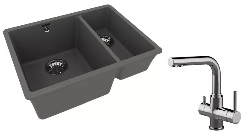 Мойка для кухни «Lemark» Sinara 550.2-U и смеситель 9910083-LM3061C искусственный камень серый шелк
Мойка для кухни «Lemark» Sinara 550.2-U и смеситель 9910083-LM3061C искусственный камень серый шелк