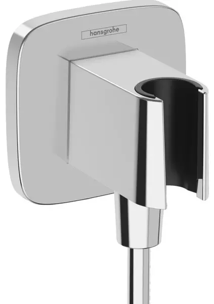 Подключение для душевого шланга «Hansgrohe» FixFit Q 26887000 с держателем для лейки хром
Подключение для душевого шланга «Hansgrohe» FixFit Q 26887000 с держателем для лейки хром