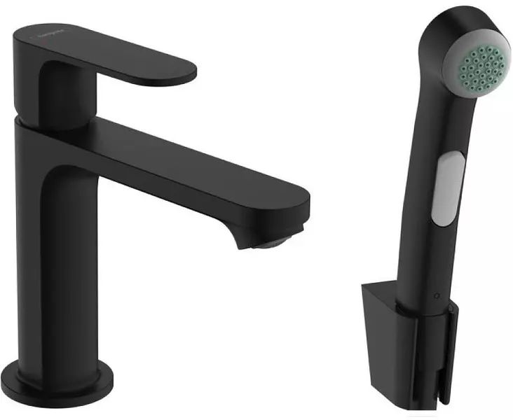 Смеситель для раковины с гигиеническим душем «Hansgrohe» Rebris S 72215670 чёрный матовый
Смеситель для раковины с гигиеническим душем «Hansgrohe» Rebris S 72215670 чёрный матовый