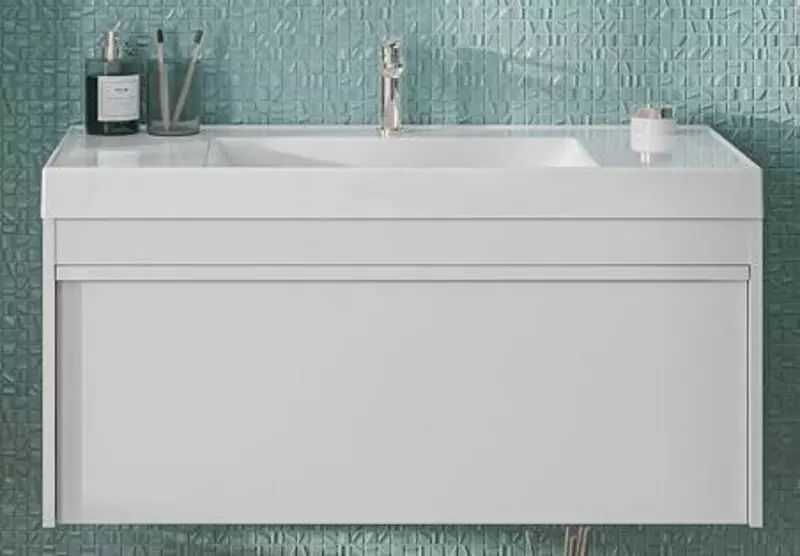 Тумба с раковиной «Kerama Marazzi» Modula 80 (Cubo 80/48) подвесная белая глянцевая
Тумба с раковиной «Kerama Marazzi» Modula 80 (Cubo 80/48) подвесная белая глянцевая