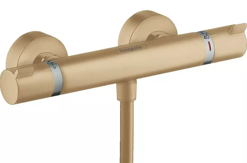 Смеситель для душа «Hansgrohe» Ecostat Comfort 13116140 с термостатом шлифованная бронза
Смеситель для душа «Hansgrohe» Ecostat Comfort 13116140 с термостатом шлифованная бронза