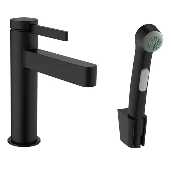 Смеситель для раковины с гигиеническим душем «Hansgrohe» Finoris 76210670 чёрный матовый
Смеситель для раковины с гигиеническим душем «Hansgrohe» Finoris 76210670 чёрный матовый