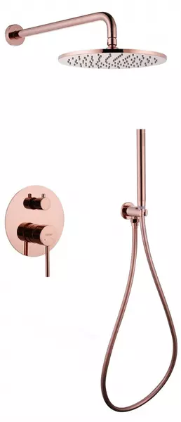 Душевая система «Abber» Wasser Kreis AF8118RG розовое золото
Душевая система «Abber» Wasser Kreis AF8118RG розовое золото