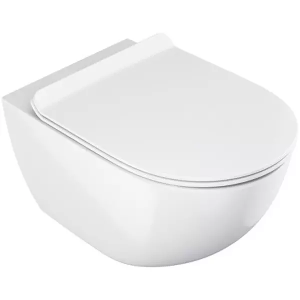 Подвесной унитаз безободковый «Ravak» Vita RimOFF X01860/X01861 белый с сиденьем дюропласт с микролифтом белое
Подвесной унитаз безободковый «Ravak» Vita RimOFF X01860/X01861 белый с сиденьем дюропласт с микролифтом белое