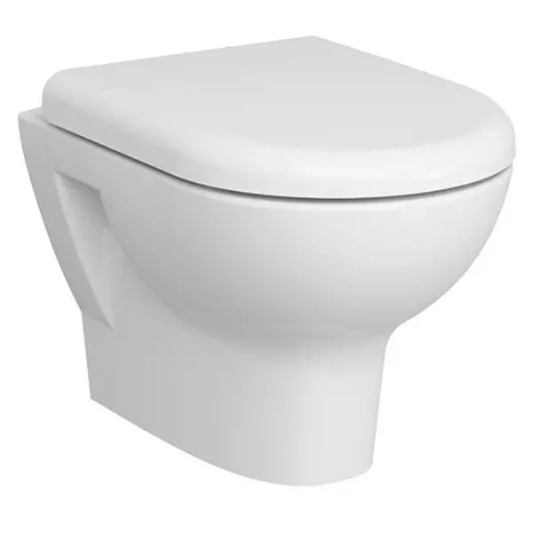 Подвесной унитаз безободковый «Vitra» Zentrum 5795B003-0075 (72-003-309) белый с сиденьем дюропласт с микролифтом белое
Подвесной унитаз безободковый «Vitra» Zentrum 5795B003-0075 (72-003-309) белый с сиденьем дюропласт с микролифтом белое