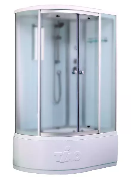 Душевая кабина «Timo» Standart T-6620 R 120/85 высокий поддон матовая/белая с серебристым профилем правая
Душевая кабина «Timo» Standart T-6620 R 120/85 высокий поддон матовая/белая с серебристым профилем правая