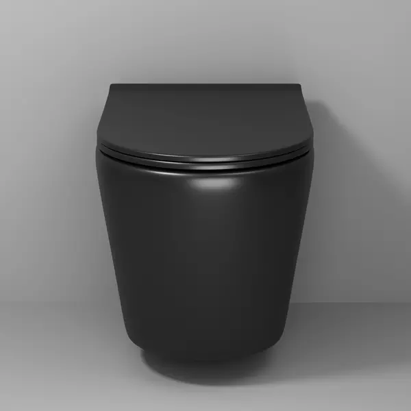 Подвесной унитаз безободковый «Grossman» GR-4478BMS черный матовый с сиденьем дюропласт с микролифтом
Подвесной унитаз безободковый «Grossman» GR-4478BMS черный матовый с сиденьем дюропласт с микролифтом