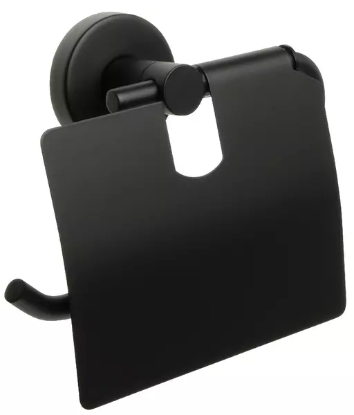 Держатель для туалетной бумаги «Fixsen» Comfort Black FX-86010 на стену чёрный матовый
Держатель для туалетной бумаги «Fixsen» Comfort Black FX-86010 на стену чёрный матовый
