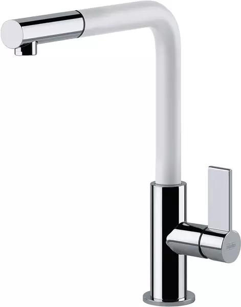 Смеситель для кухонной мойки «Franke» Neptune Evo Nozzle 115.0373.944 с выдвижным изливом белый/хром
Смеситель для кухонной мойки «Franke» Neptune Evo Nozzle 115.0373.944 с выдвижным изливом белый/хром