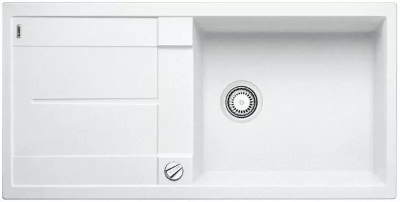 Мойка для кухни «Blanco» Metra XL 6 S 100/50 искусственный камень белый универсальная
Мойка для кухни «Blanco» Metra XL 6 S 100/50 искусственный камень белый универсальная