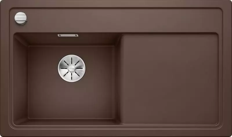 Мойка для кухни «Blanco» Zenar45 S InFino 86/51 L искусственный камень кофе левая
Мойка для кухни «Blanco» Zenar45 S InFino 86/51 L искусственный камень кофе левая