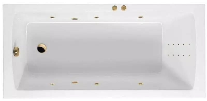 Гидромассажная ванна акриловая «Excellent» Aquaria 140/70 Line Nano с каркасом с сифоном белая/золото
Гидромассажная ванна акриловая «Excellent» Aquaria 140/70 Line Nano с каркасом с сифоном белая/золото