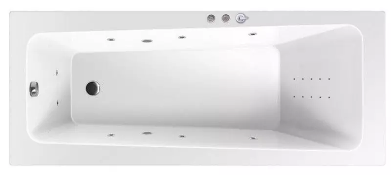 Гидромассажная ванна акриловая «Excellent» Ava 170/70 Smart Nano с каркасом с сифоном белая/хром
Гидромассажная ванна акриловая «Excellent» Ava 170/70 Smart Nano с каркасом с сифоном белая/хром