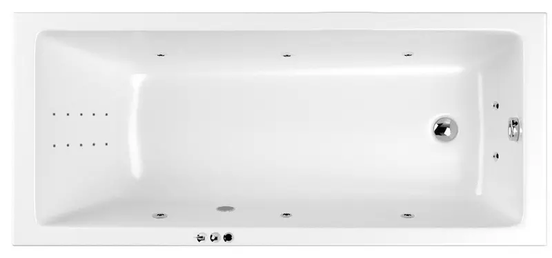 Гидромассажная ванна акриловая «Whitecross» Wave Slim 170/75 Smart Nano с каркасом с сифоном белая/хром
Гидромассажная ванна акриловая «Whitecross» Wave Slim 170/75 Smart Nano с каркасом с сифоном белая/хром