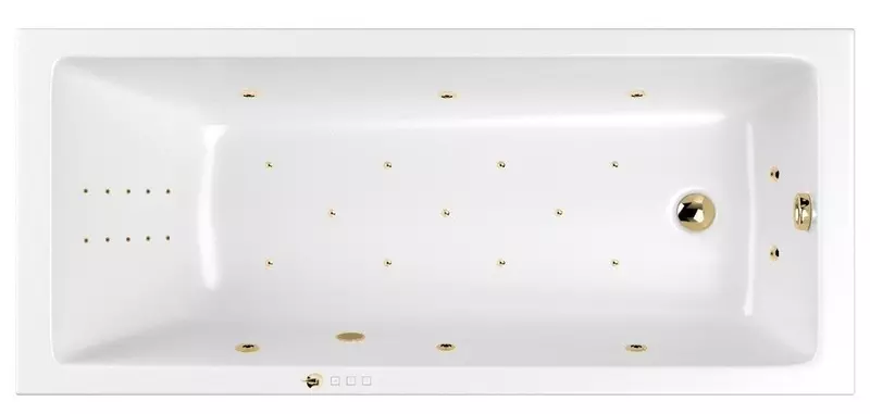 Гидромассажная ванна акриловая «Whitecross» Wave Slim 180/80 Ultra Nano с каркасом с сифоном белая/золото
Гидромассажная ванна акриловая «Whitecross» Wave Slim 180/80 Ultra Nano с каркасом с сифоном белая/золото