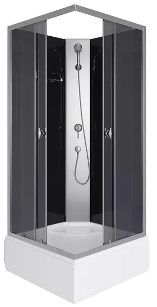 Душевая кабина «Niagara» Eco E90/26Q/TN/BK 90/90 средний поддон тонированная/хром без крыши
Душевая кабина «Niagara» Eco E90/26Q/TN/BK 90/90 средний поддон тонированная/хром без крыши