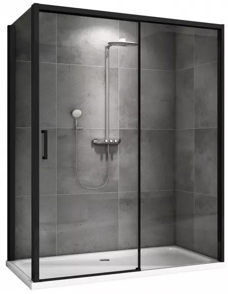 Душевой угол-ограждение «Abber» Komfort AG93160B-S92B 160/90 прямоугольный прозрачный/чёрный без поддона универсальный
Душевой угол-ограждение «Abber» Komfort AG93160B-S92B 160/90 прямоугольный прозрачный/чёрный без поддона универсальный