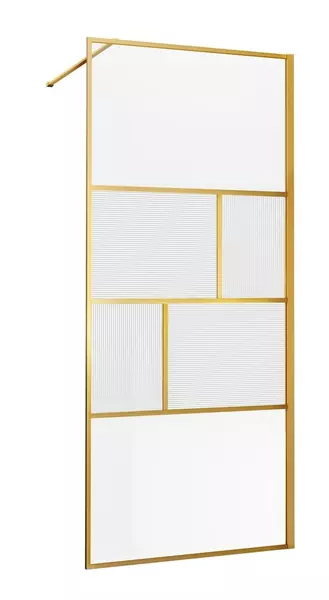 Душевая перегородка «Vincea» Walk-In VSW-1HC800CFBG 80/200 рифлёная-прозрачная/золото универсальная
Душевая перегородка «Vincea» Walk-In VSW-1HC800CFBG 80/200 рифлёная-прозрачная/золото универсальная