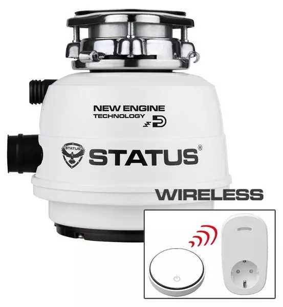 Измельчитель пищевых отходов STATUS NEXT 200 Compact (беспроводной выключатель), бытовой 09810702 · Status, 09810702
Измельчитель пищевых отходов STATUS NEXT 200 Compact (беспроводной выключатель), бытовой 09810702 · Status, 09810702