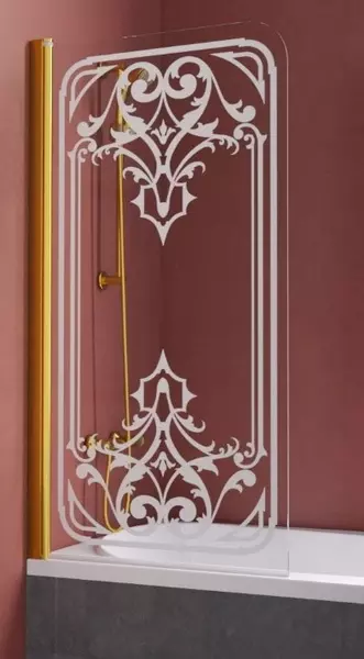 Шторка на ванну стеклянная «Vegas Glass» Ev Lux 75/150 прозрачная с матовым рисунком/золото глянцевое левая
Шторка на ванну стеклянная «Vegas Glass» Ev Lux 75/150 прозрачная с матовым рисунком/золото глянцевое левая