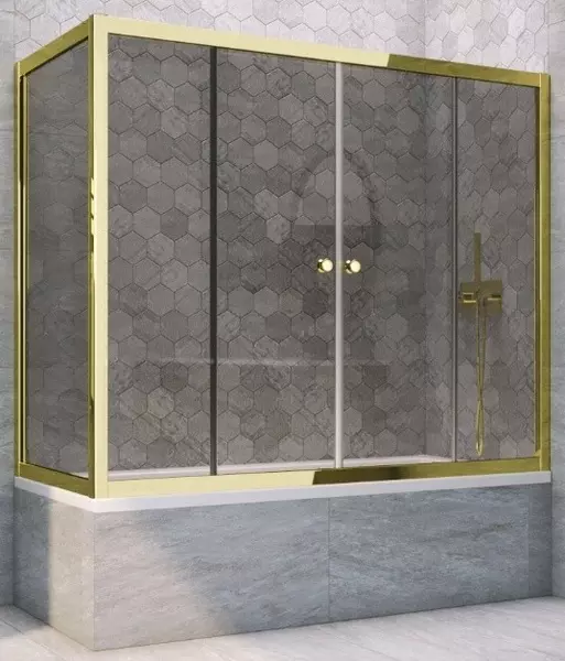 Шторка на ванну стеклянная «Vegas Glass» Z2V+ZVF Tur Novo 160/75 графит/золото глянцевое универсальная
Шторка на ванну стеклянная «Vegas Glass» Z2V+ZVF Tur Novo 160/75 графит/золото глянцевое универсальная