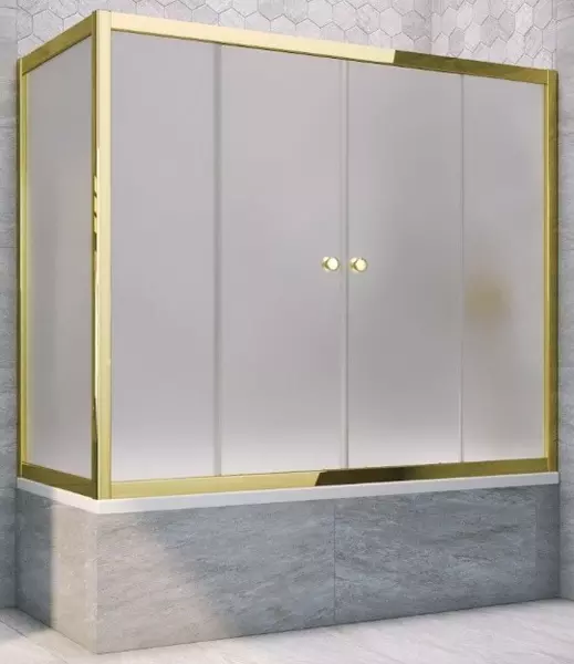 Шторка на ванну стеклянная «Vegas Glass» Z2V+ZVF Tur Novo 160/75 сатин/золото глянцевое универсальная
Шторка на ванну стеклянная «Vegas Glass» Z2V+ZVF Tur Novo 160/75 сатин/золото глянцевое универсальная