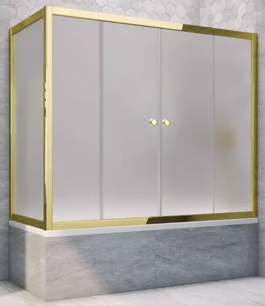 Шторка на ванну стеклянная «Vegas Glass» Z2V+ZVF Tur Novo 160/80 сатин/золото глянцевое универсальная
Шторка на ванну стеклянная «Vegas Glass» Z2V+ZVF Tur Novo 160/80 сатин/золото глянцевое универсальная