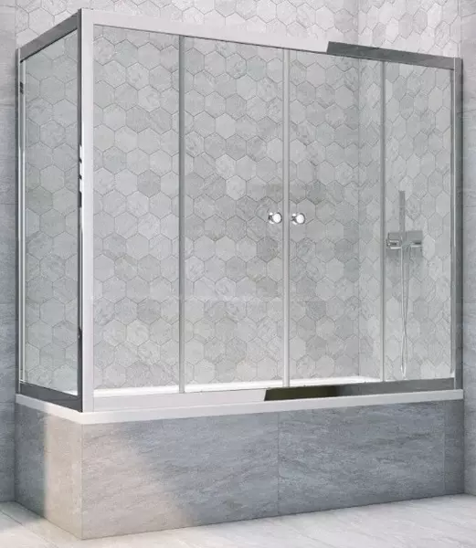 Шторка на ванну стеклянная «Vegas Glass» Z2V+ZVF Tur Novo 180/70 Crystal vision/хром глянцевый универсальная
Шторка на ванну стеклянная «Vegas Glass» Z2V+ZVF Tur Novo 180/70 Crystal vision/хром глянцевый универсальная