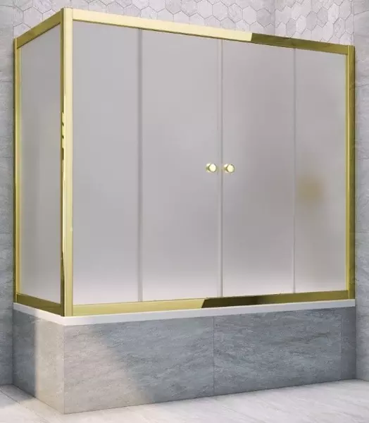 Шторка на ванну стеклянная «Vegas Glass» Z2V+ZVF Tur Novo 180/90 сатин/золото глянцевое универсальная
Шторка на ванну стеклянная «Vegas Glass» Z2V+ZVF Tur Novo 180/90 сатин/золото глянцевое универсальная
