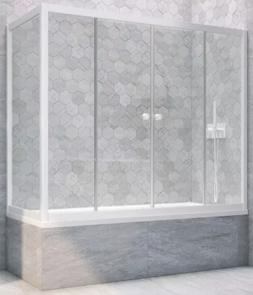 Шторка на ванну стеклянная «Vegas Glass» Z2V+ZVF Novo 150/80 Crystal vision/белая универсальная
Шторка на ванну стеклянная «Vegas Glass» Z2V+ZVF Novo 150/80 Crystal vision/белая универсальная