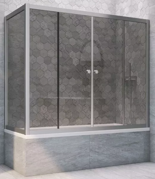 Шторка на ванну стеклянная «Vegas Glass» Z2V+ZVF Novo 150/85 графит/хром матовый универсальная
Шторка на ванну стеклянная «Vegas Glass» Z2V+ZVF Novo 150/85 графит/хром матовый универсальная