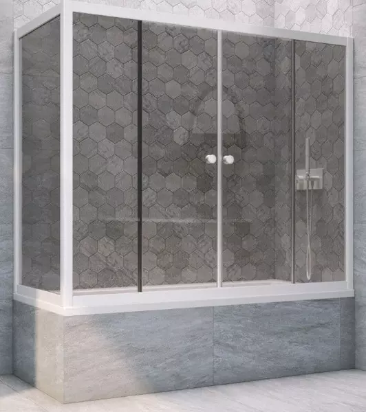 Шторка на ванну стеклянная «Vegas Glass» Z2V+ZVF Novo 170/70 графит/белая универсальная
Шторка на ванну стеклянная «Vegas Glass» Z2V+ZVF Novo 170/70 графит/белая универсальная