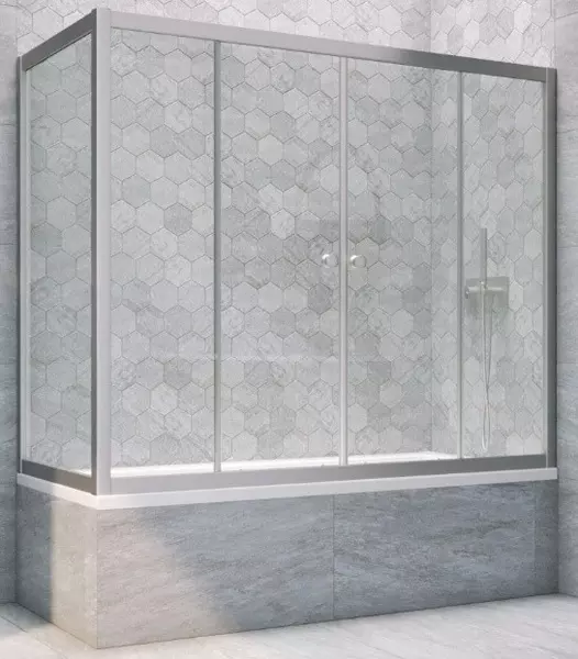 Шторка на ванну стеклянная «Vegas Glass» Z2V+ZVF Novo 180/90 Crystal vision/хром матовый универсальная
Шторка на ванну стеклянная «Vegas Glass» Z2V+ZVF Novo 180/90 Crystal vision/хром матовый универсальная