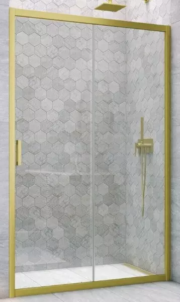 Душевая дверь «Vegas Glass» ZP Novo h2000 105/200 прозрачная/золото матовое универсальная
Душевая дверь «Vegas Glass» ZP Novo h2000 105/200 прозрачная/золото матовое универсальная