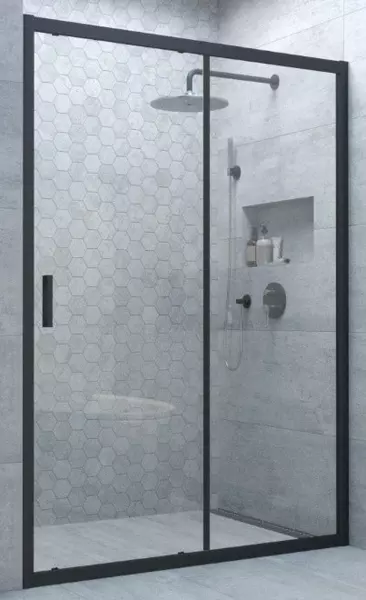 Душевая дверь «Vegas Glass» ZP Novo h2000 140/200 прозрачная/чёрная матовая универсальная
Душевая дверь «Vegas Glass» ZP Novo h2000 140/200 прозрачная/чёрная матовая универсальная