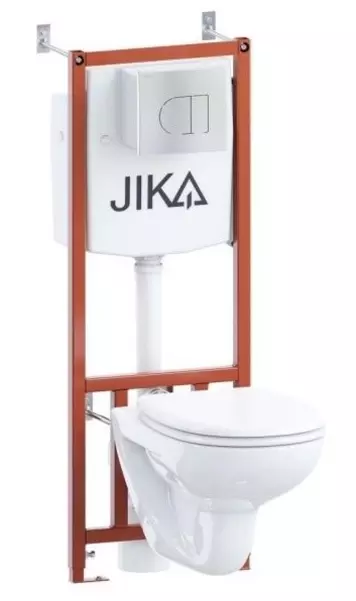 Комплект инсталляция с унитазом, крышкой и кнопкой смыва «Jika» Dino 8613730040009 безободковый белый
Комплект инсталляция с унитазом, крышкой и кнопкой смыва «Jika» Dino 8613730040009 безободковый белый