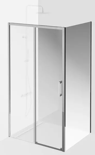 Душевой угол-ограждение «Kerama Marazzi» Vetro VE.110.SD.CR+VE.80.FP.CR 110/80 прозрачный/хром без поддона универсальный
Душевой угол-ограждение «Kerama Marazzi» Vetro VE.110.SD.CR+VE.80.FP.CR 110/80 прозрачный/хром без поддона универсальный
